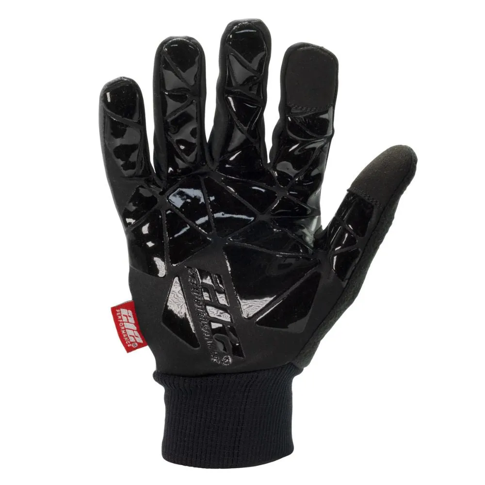 212 Performance TEJG-0613 Touchscreen Compatible Silicone Palm Economy Tundra Jogger Gloves, 3X-Large Gray