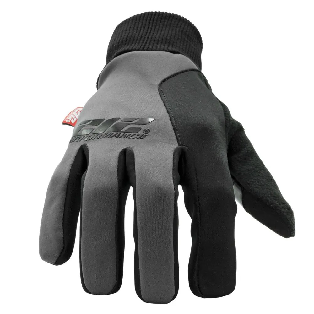 212 Performance TEJG-0613 Touchscreen Compatible Silicone Palm Economy Tundra Jogger Gloves, 3X-Large Gray