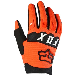 24 FOX YOUTH DIRTPAW GLOVES [FLO ORANGE] YS