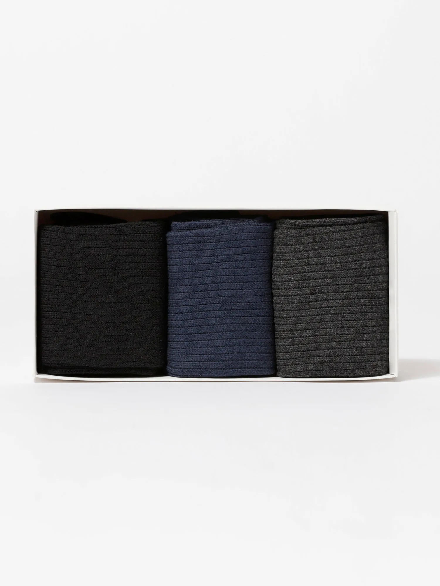 3-PAIR SET, KNEE HIGH SOCKS