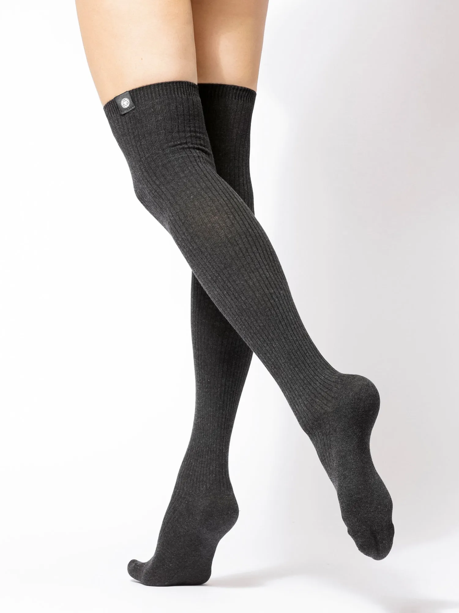 3-PAIR SET, KNEE HIGH SOCKS