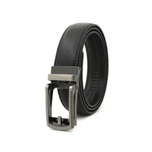 3.5cm Genuine Leather Automatic Buckle Belt