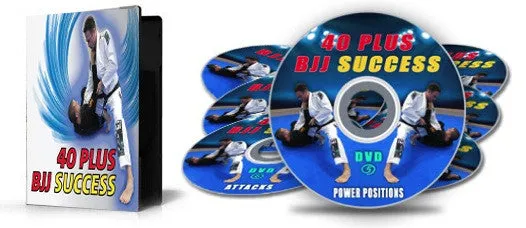 40 Plus BJJ Success 7 DVD Set with Stephen Whittier