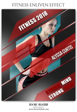 ALYSSA CURTIS FITNESS SPORTS ENLIVEN EFFECT