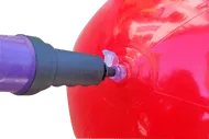 Balloon Double-Action Hand Pump With Tips