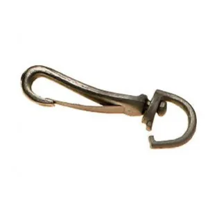 Campbell 3/8" Swiveling, Open Eye Spring Snap, #5037