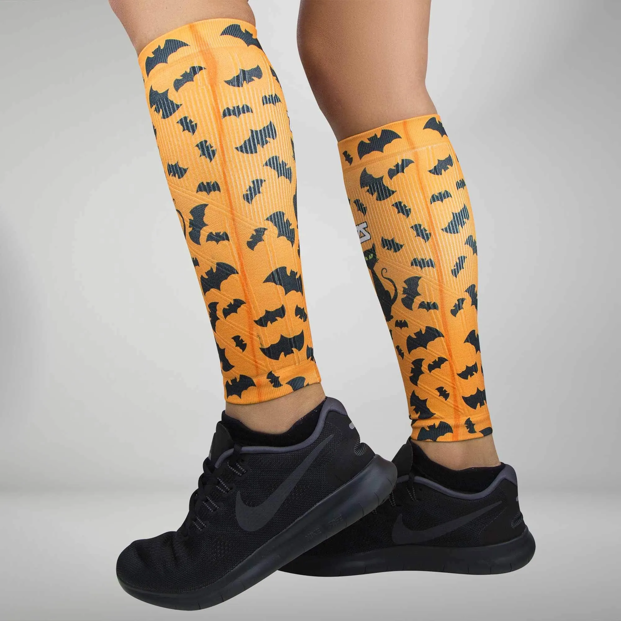 Cats and Bats Halloween Compression Leg Sleeves