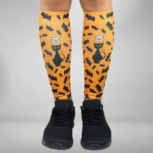 Cats and Bats Halloween Compression Leg Sleeves