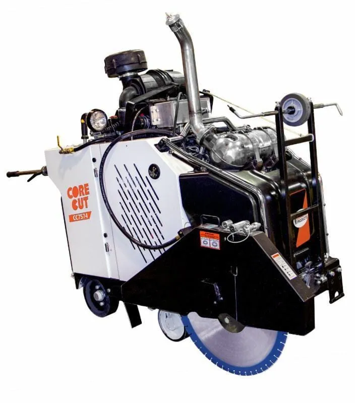 CC7574DD Diesel Core Cut Walk Behind Saw
