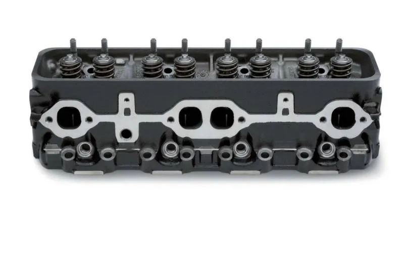 Chevrolet Performance Cylinder Head - 1.940/1.500" Valves - 225 cc Intake - 64 cc Chamber - 1.280" Springs - Small Block Chevy