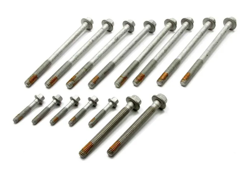 Chevrolet Performance Hex Head Cylinder Head Bolt Kit Steel Natural Black Oxide - GM LS-Series 1997-2003