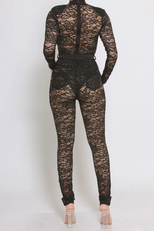 City girl lace set