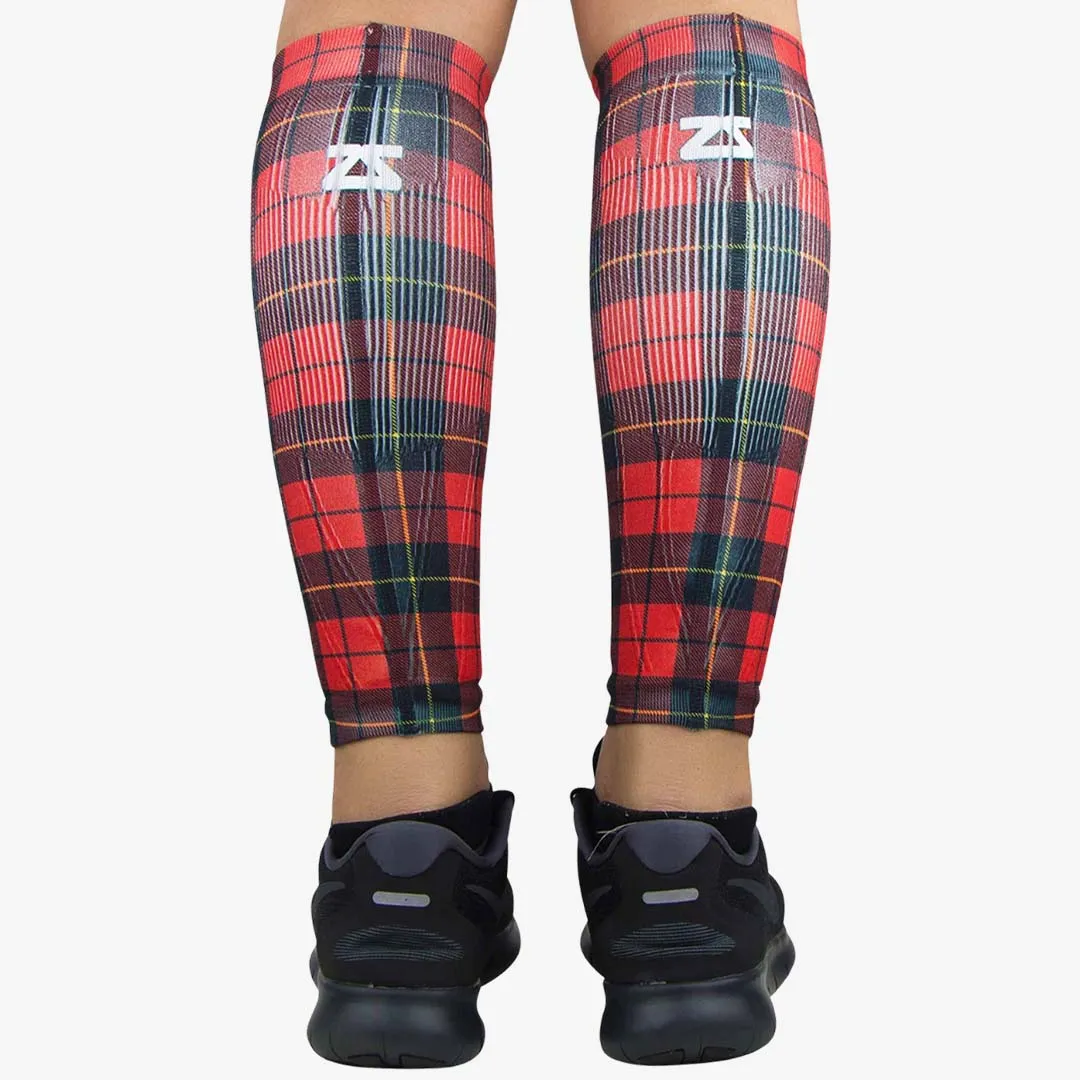 Classic Plaid Compression Leg Sleeves