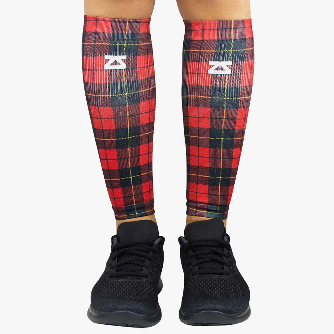 Classic Plaid Compression Leg Sleeves