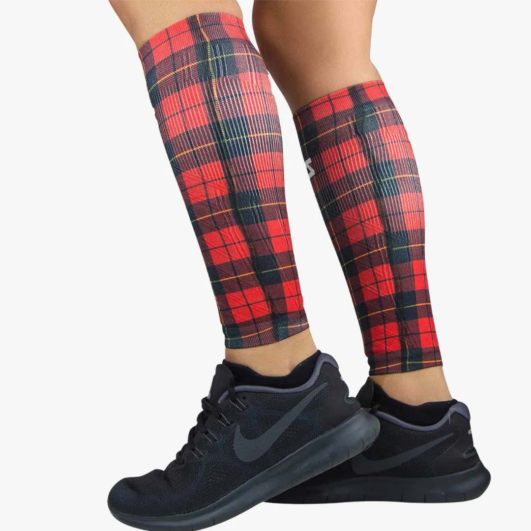Classic Plaid Compression Leg Sleeves