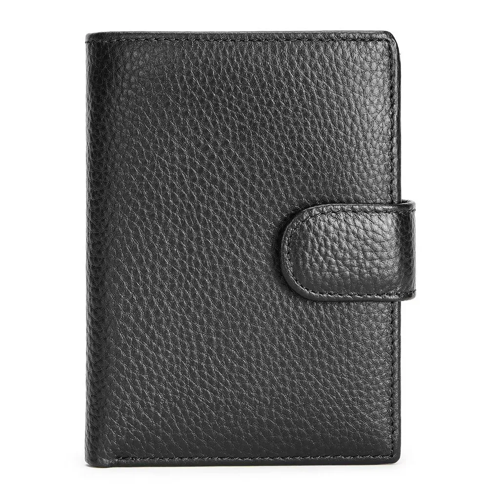 CowLuxe Buckle Closure Compact Wallet
