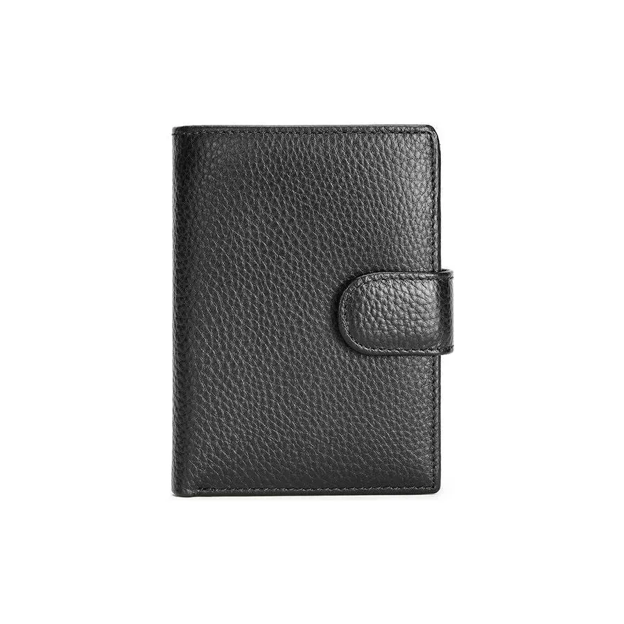 CowLuxe Buckle Closure Compact Wallet