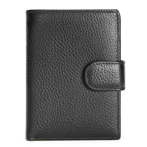 CowLuxe Buckle Closure Compact Wallet