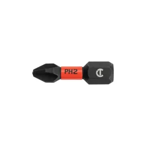 Crescent #2 x 1" Phillips® VORTEX™ Impact Power Bit - 25 Pack