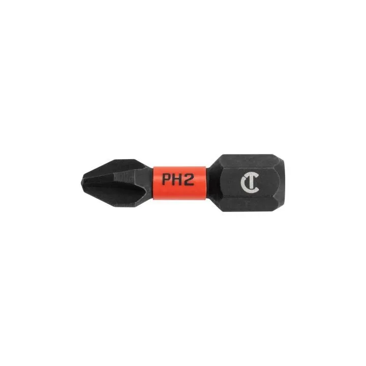 Crescent #2 x 1" Phillips® VORTEX™ Impact Power Bit - 25 Pack