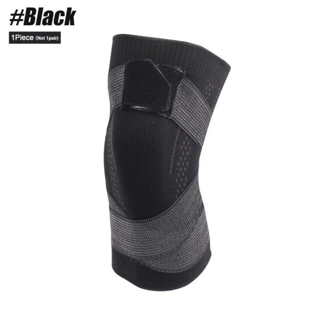 Elastic Knitted Knee Compression Sleeves for Basketball Volleyball