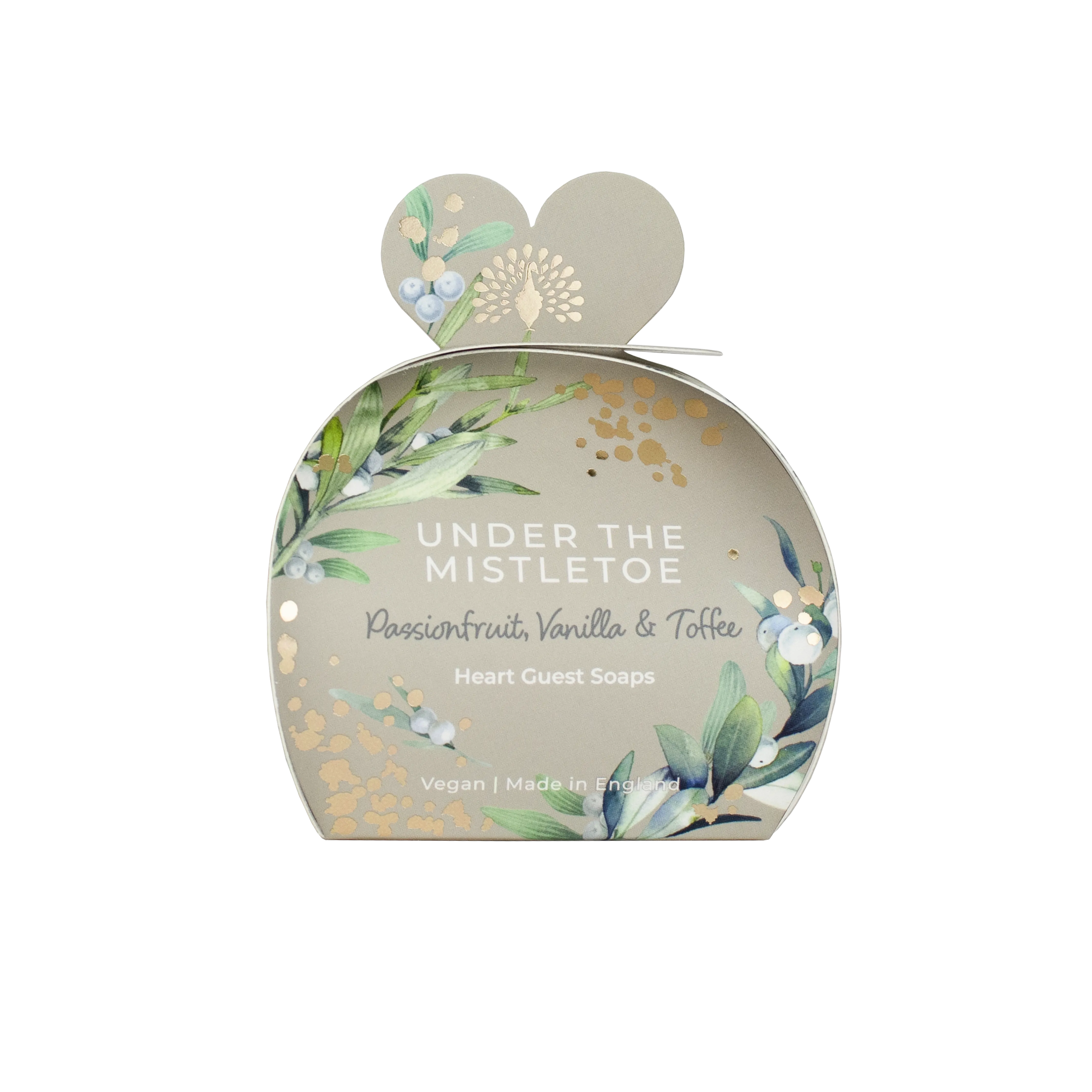 English Soap Company Christmas Tidings Under the Mistletoe Guest Soap 3 x 20g