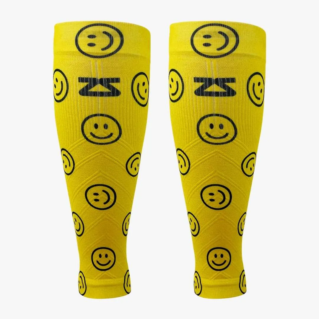 Happy Faces Compression Leg Sleeves