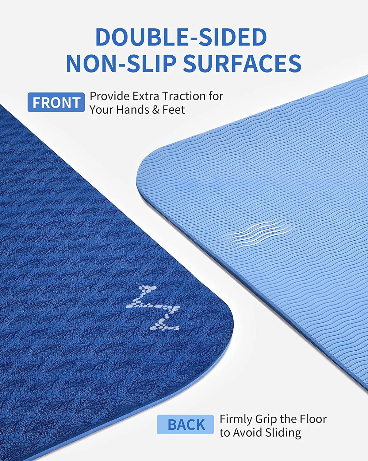 Large Yoga Mat (6'X 4'), Extra Wide Yoga Mat