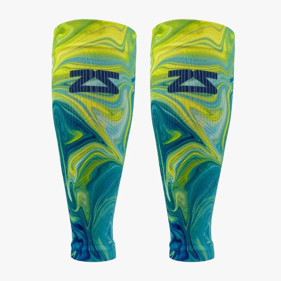 Marbleized Compression Leg Sleeves