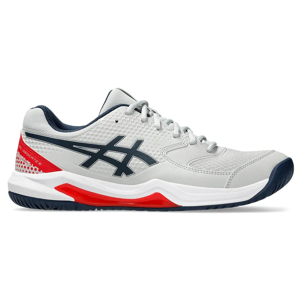 Mens Gel-Dedicate 8 Pickleball Shoes Concrete and Night Sky
