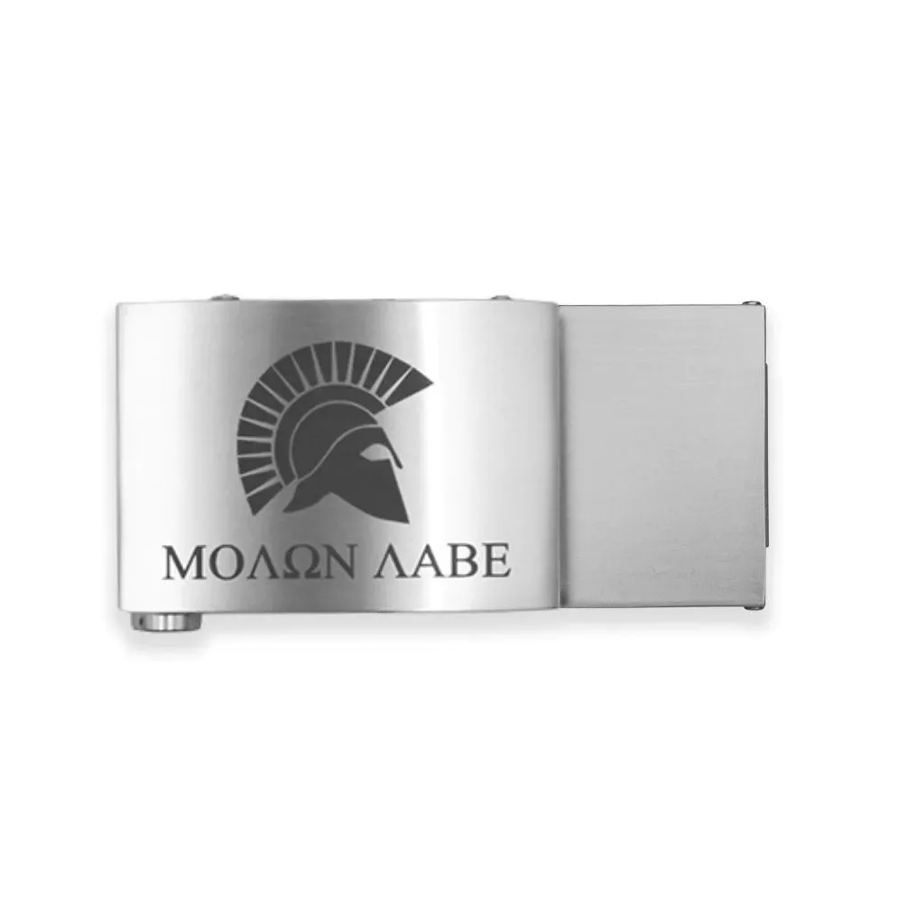 MOLON LABE ENGRAVED BUCKLE | USA MADE TACTICAL GUN BELT 1.5"