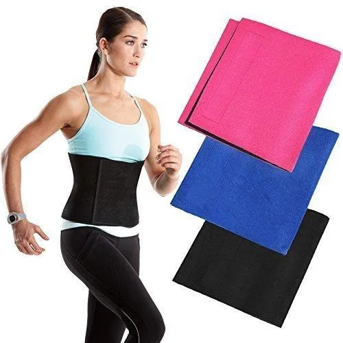 Neoprene Slimmer Belt - Burn Fat Lose Weight - Pink