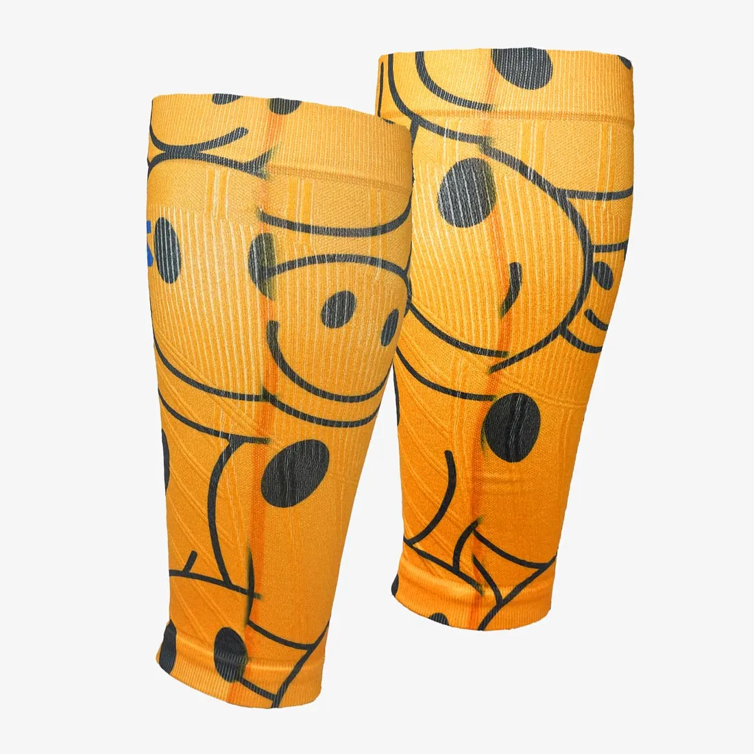 Overlapping Smileys Compression Leg Sleeves