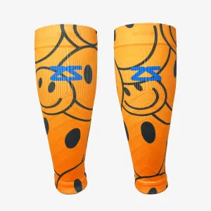 Overlapping Smileys Compression Leg Sleeves