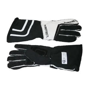 Pyrotect Sport Series SFI-5 Reverse Stitch Gloves - White/Red
