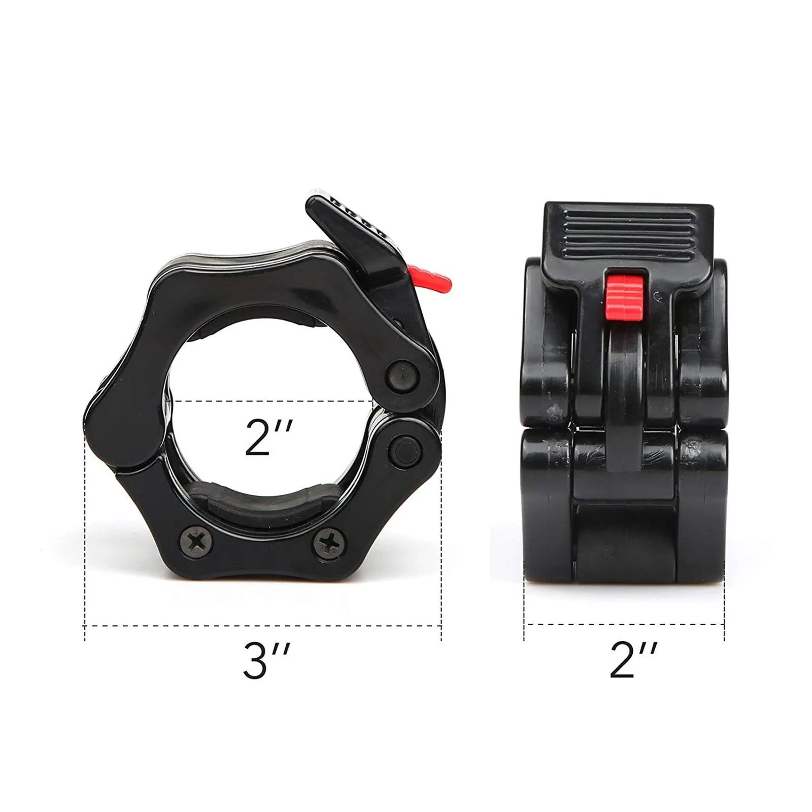 RitFit Olympic Barbell Collars 2"