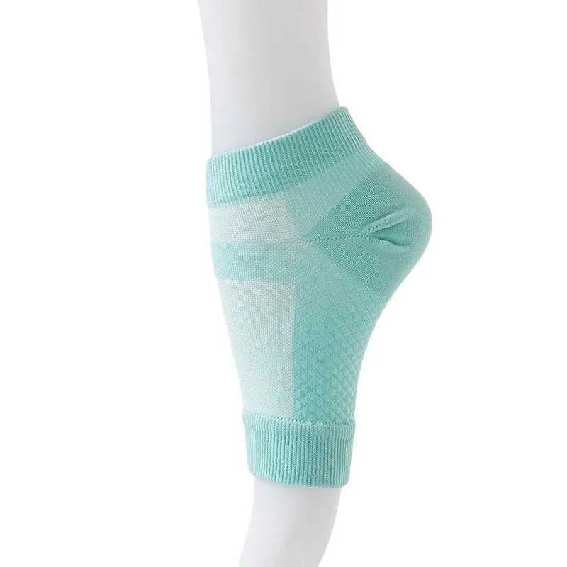 ROYALUCY Unisex Breathable Compression Toeless Socks Ankle Brace Support Sleeves