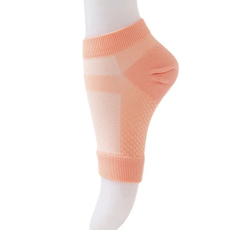 ROYALUCY Unisex Breathable Compression Toeless Socks Ankle Brace Support Sleeves