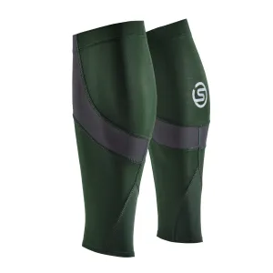 SKINS SERIES-3 UNISEX MX CALF SLEEVES GREY/GREEN