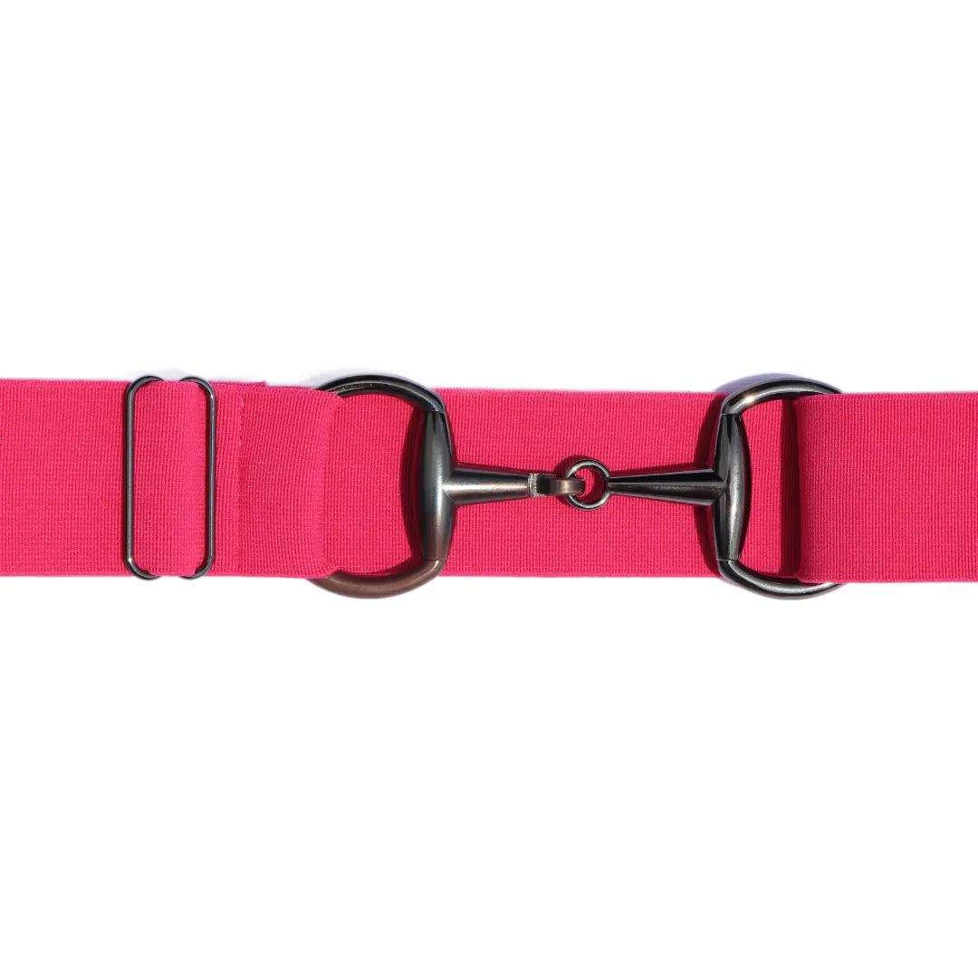 Snaffle Comfort Fit Belt - Pretty Pink
