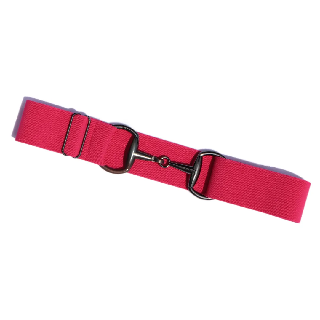 Snaffle Comfort Fit Belt - Pretty Pink