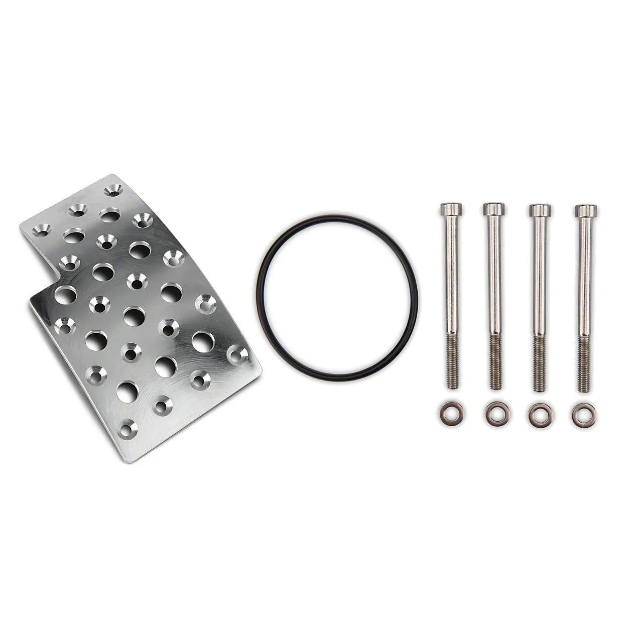Steeda Heal/Toe Pedal Pad Automatic Trans Brake/Gas Pads Steeda Logo - Aluminum