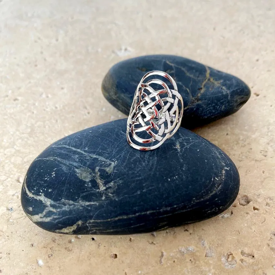Sterling Silver Ring - Celtic Knot