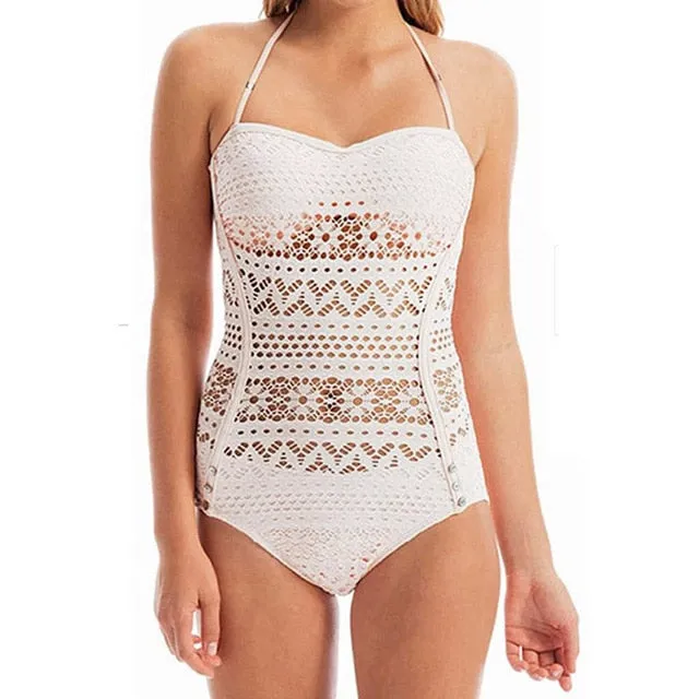 Swimsuit Crochet Sexy Push Up