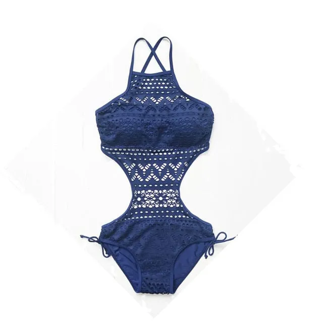 Swimsuit Crochet Sexy Push Up