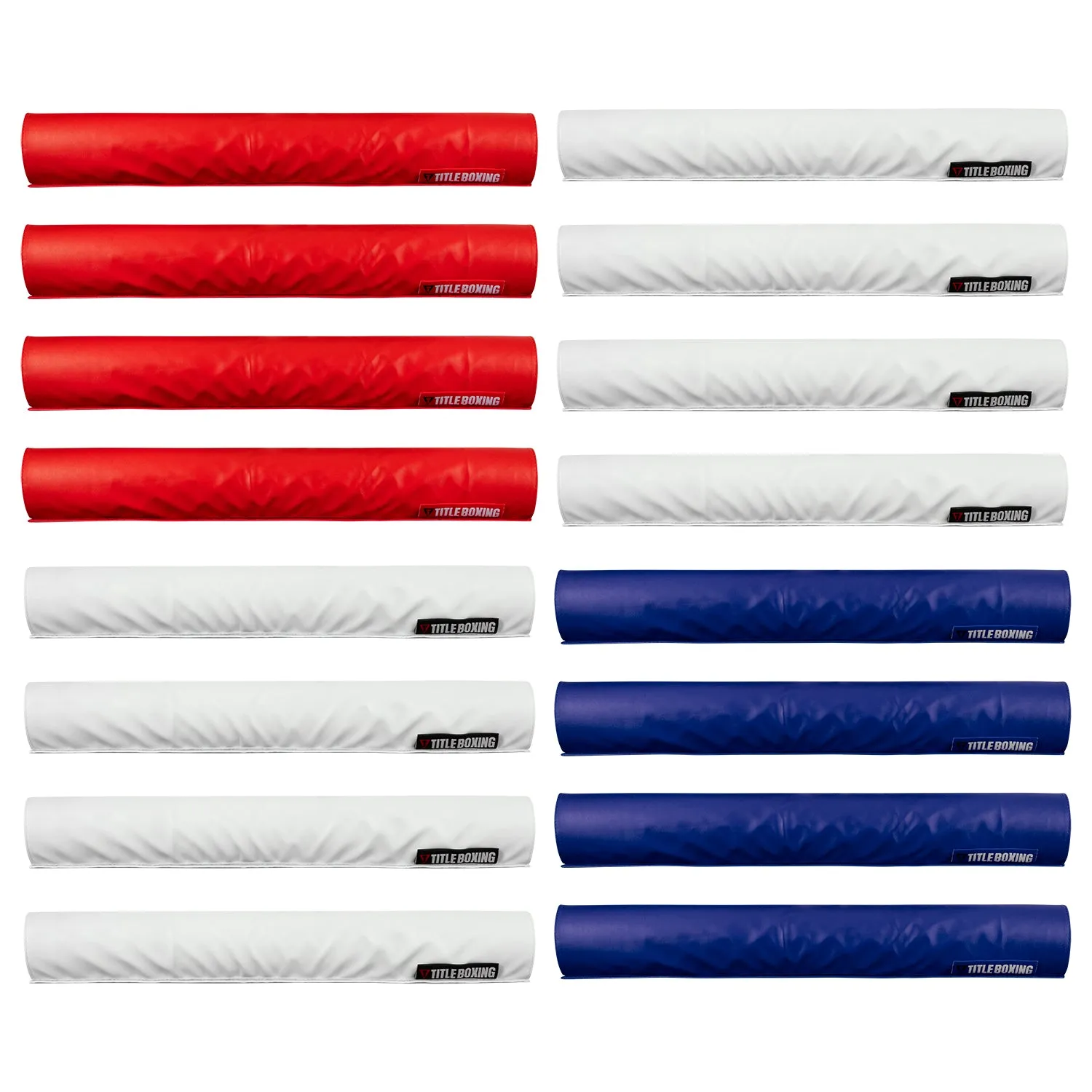 TITLE Boxing Blank Ring Turnbuckle Covers (Set of 16)
