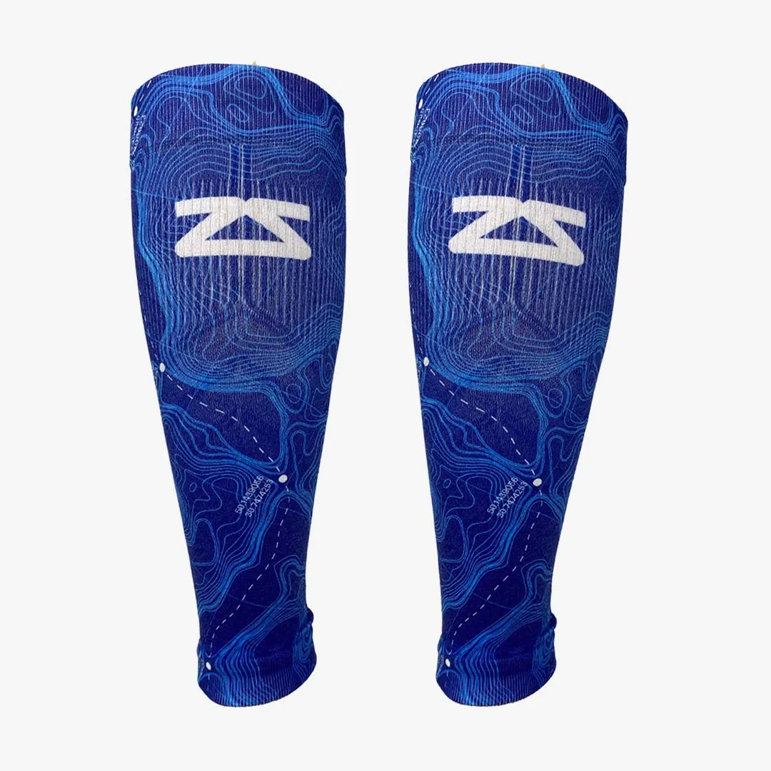 Topo Trail Compression Leg Sleeves