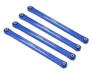 Treal Aluminum 7075 Upper Link Bars: Losi LMT (Blue)