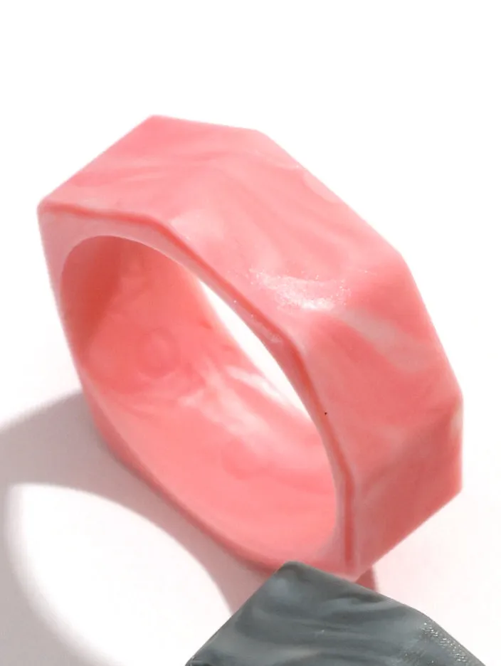 Women’s Natural Stone Lake Silicone Ring