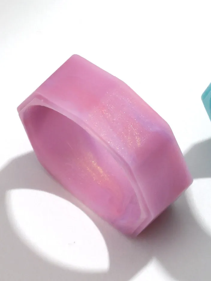 Women’s Natural Stone Lake Silicone Ring